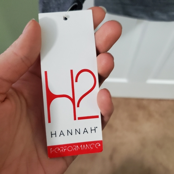 Gray and black athletic top - Picture 8 of 10